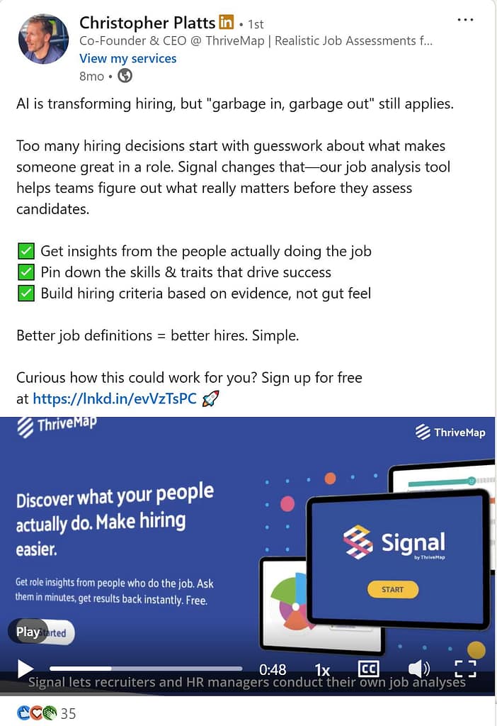 AI proof pre hire assessment