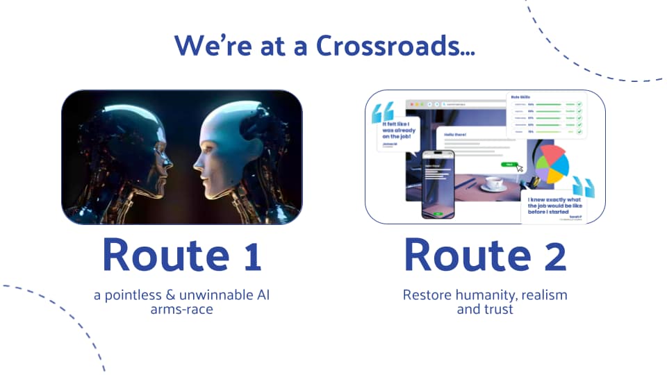 Restore humanity in the hiring process